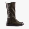 Heavenly Feet LUNA Womens Tall Boots Khaki