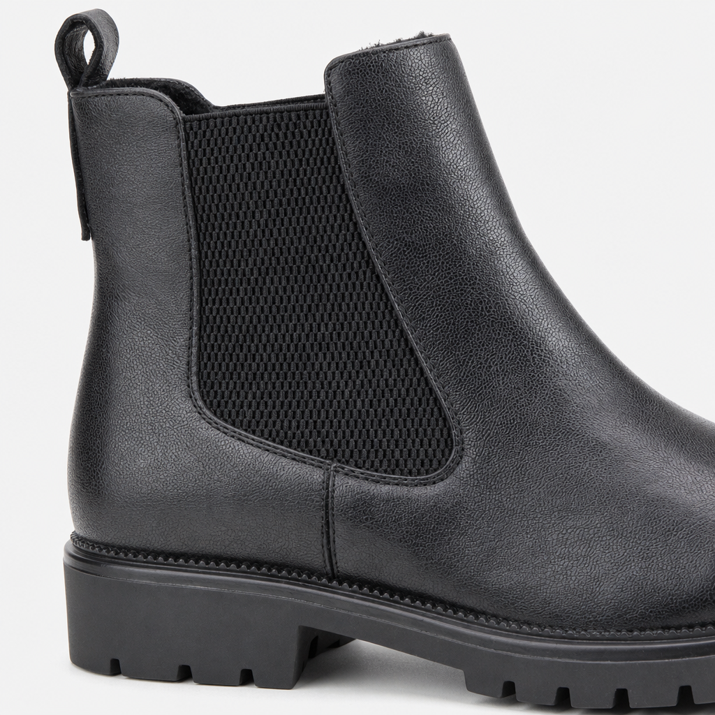 Heavenly Feet BALLY Womens Ankle Boots Black