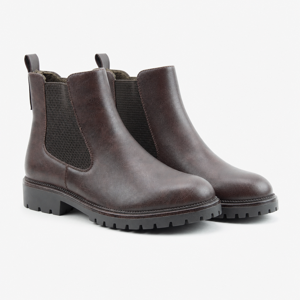 Heavenly Feet BALLY Womens Ankle Boots Chocolate