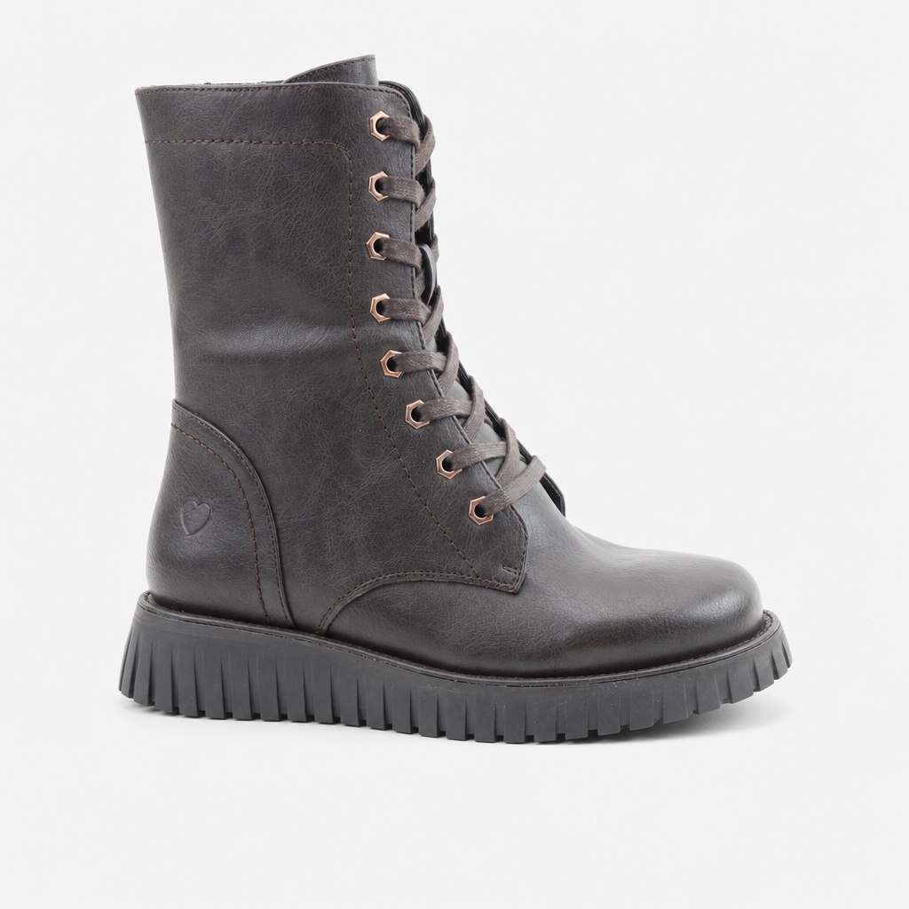 Heavenly Feet MARTINA5 Womens Ankle Boots Chocolate