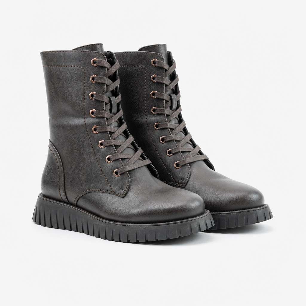 Heavenly Feet MARTINA5 Womens Ankle Boots Chocolate