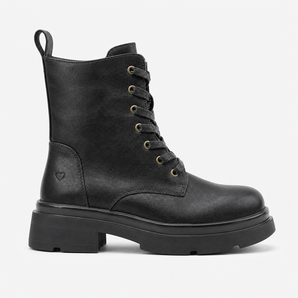 Heavenly Feet KRISSY2 Womens Ankle Boots Black