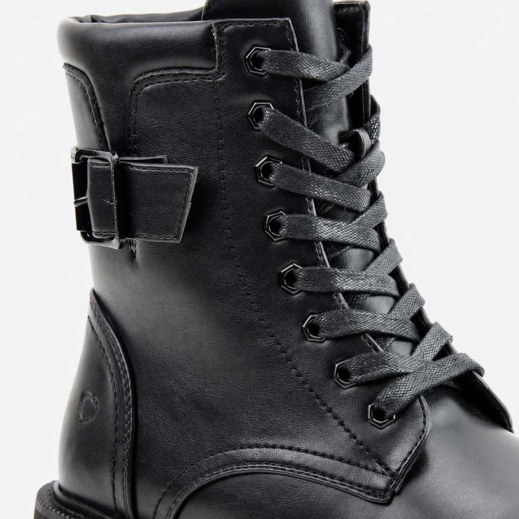 Heavenly Feet MAGNOLIA Womens Ankle Boots Black