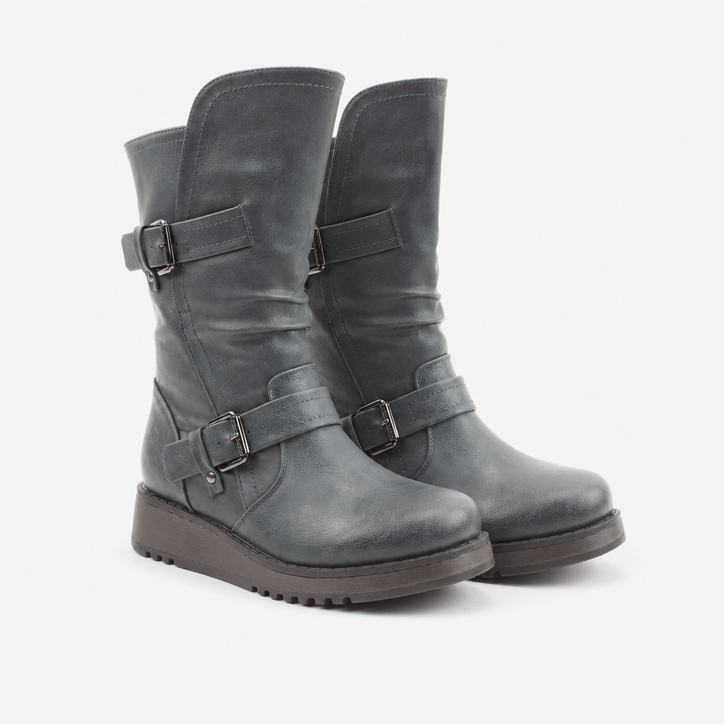 Heavenly Feet HANNAH4 Womens Tall Boots Ocean