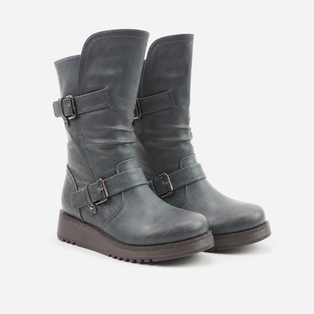 Heavenly Feet HANNAH4 Womens Tall Boots Ocean