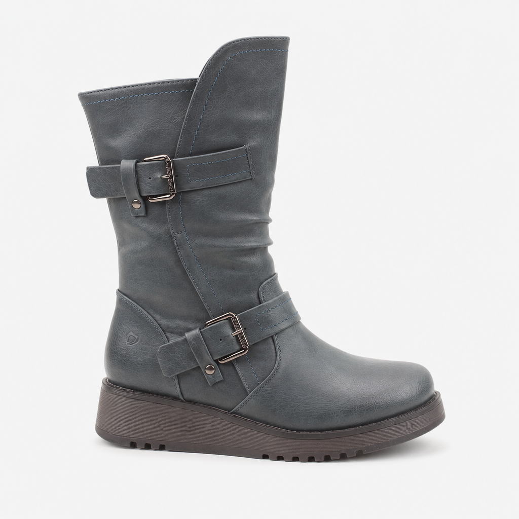 Heavenly Feet HANNAH4 Womens Tall Boots Ocean