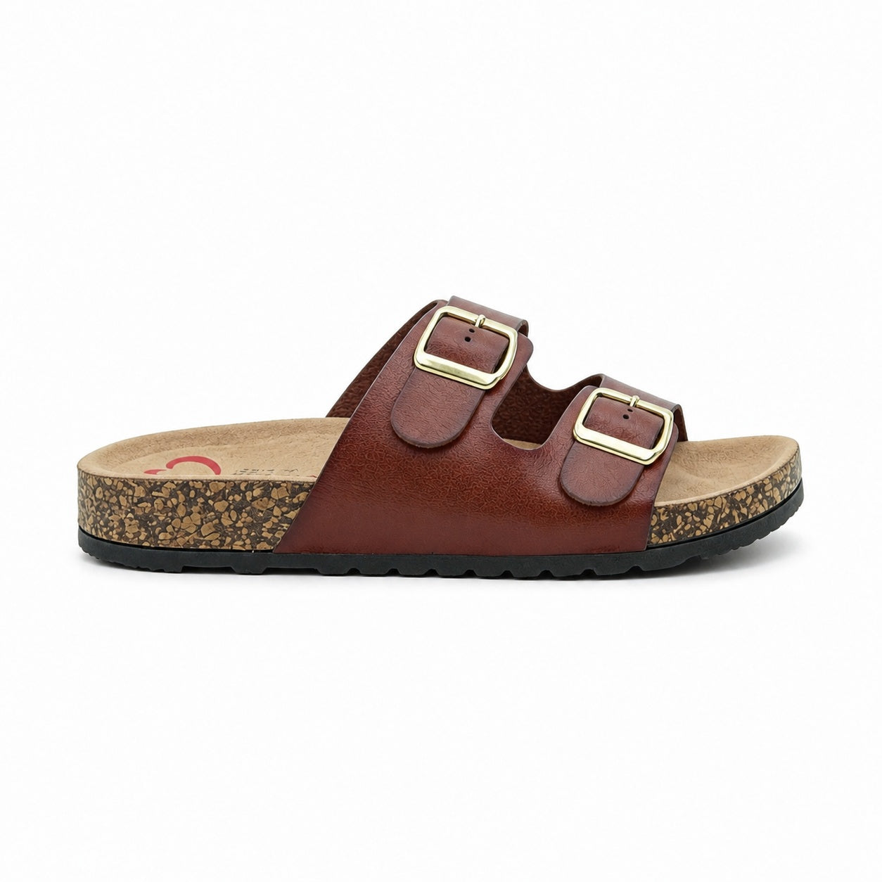 Heavenly Feet HARMONY2 Womens Mules Sandals Redwood