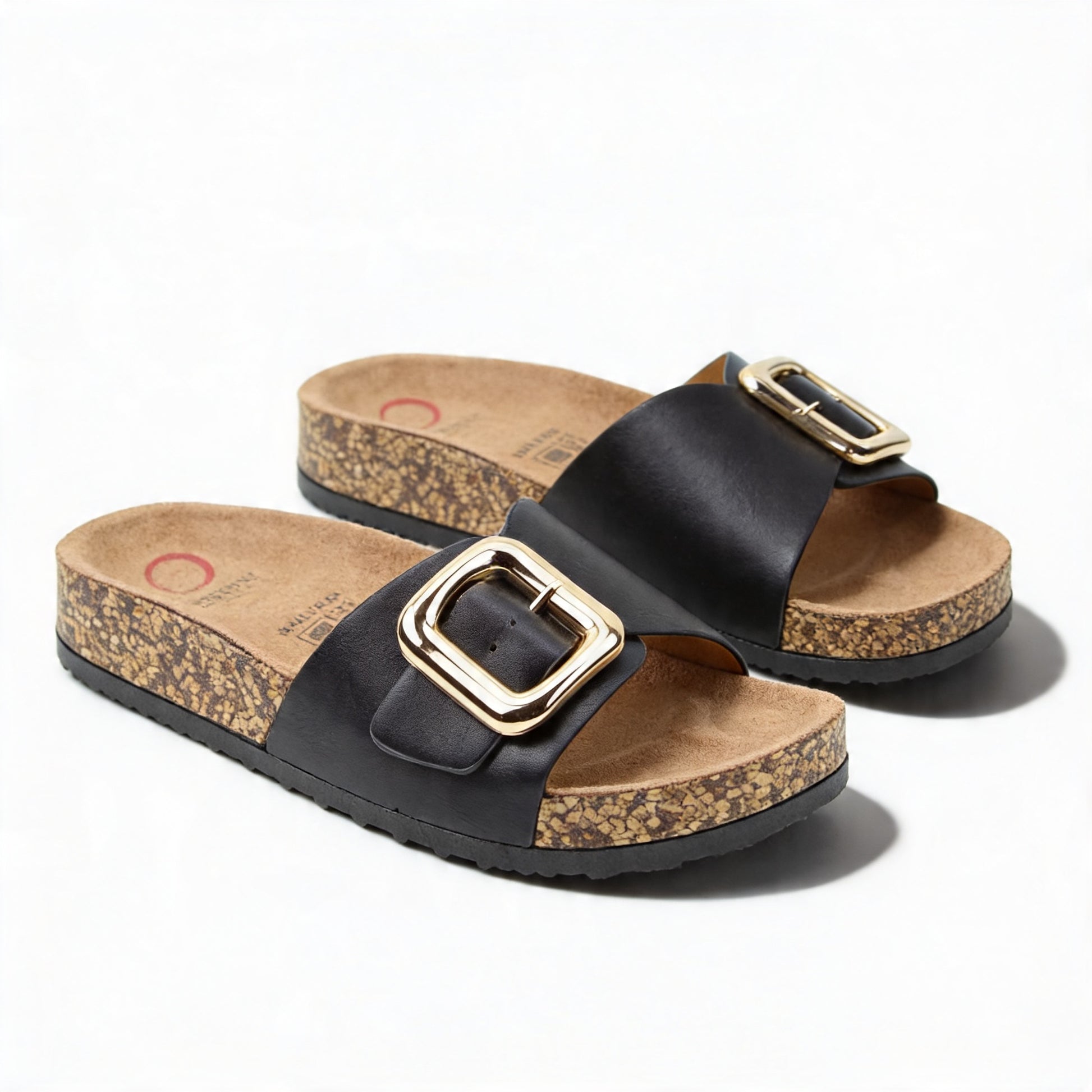Heavenly Feet IGGY Womens Mules Sandals Black