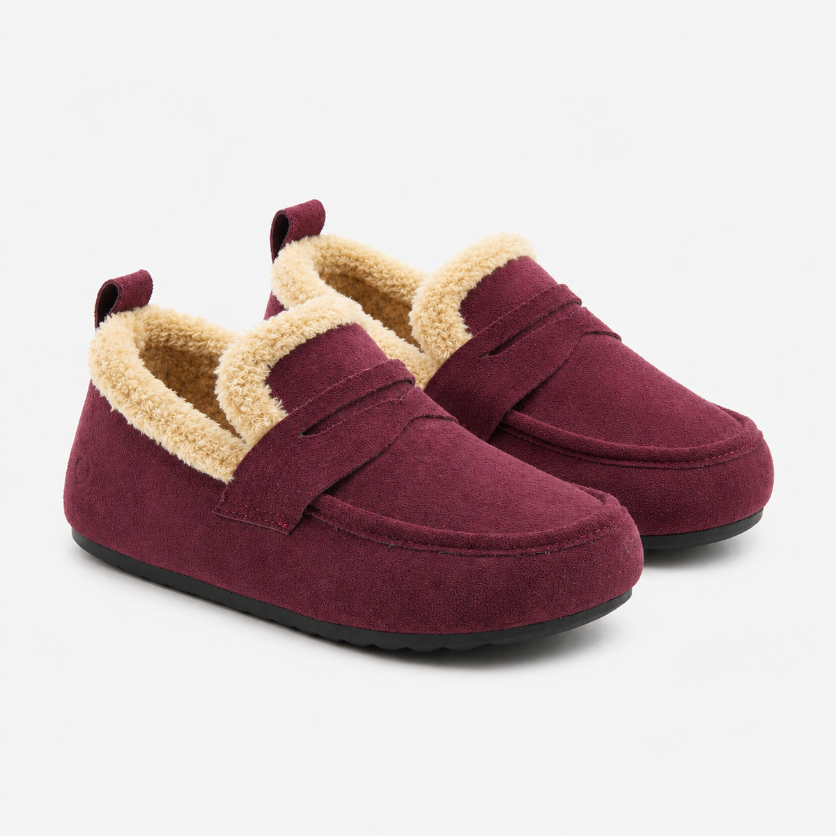 Heavenly Feet PEPPER Womens Full Slippers Burgundy