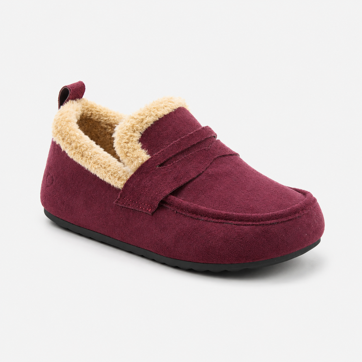Heavenly Feet PEPPER Womens Full Slippers Burgundy