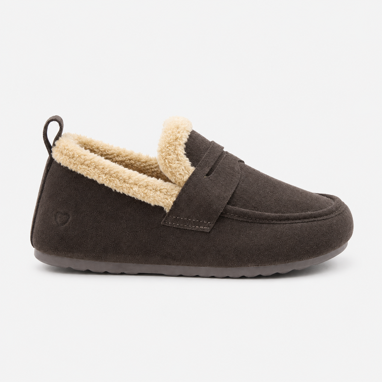 Heavenly Feet PEPPER Womens Full Slippers Chocolate