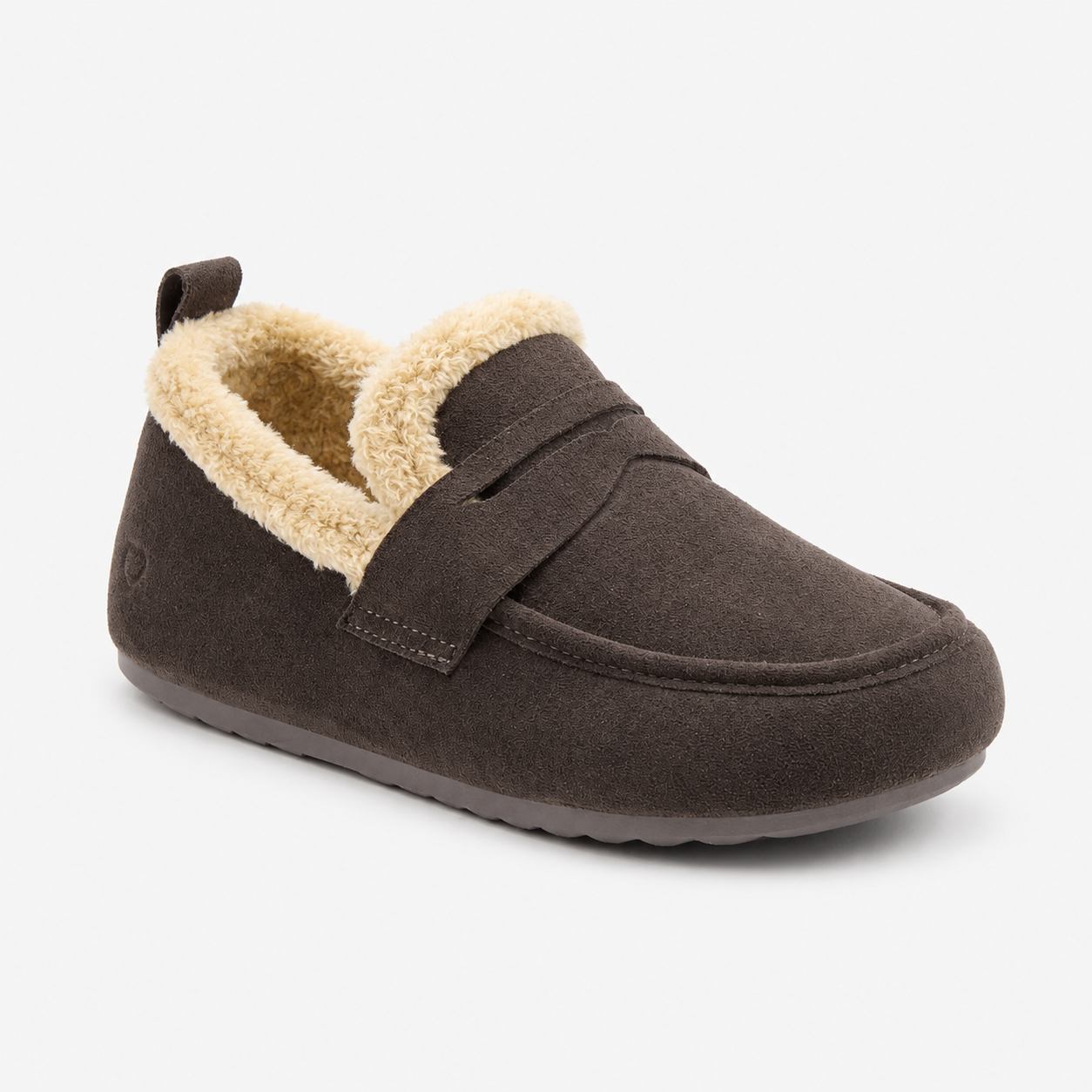 Heavenly Feet PEPPER Womens Full Slippers Chocolate