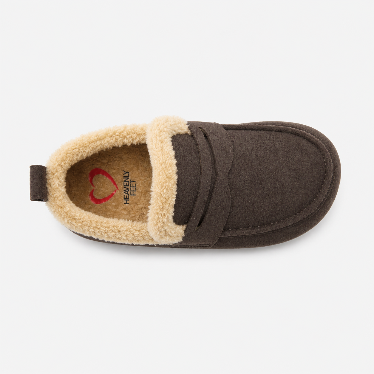 Heavenly Feet PEPPER Womens Full Slippers Chocolate