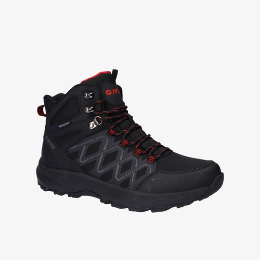 Hi-Tec DIAMONDE MID Mens Hiking Boots Black