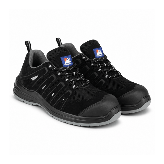 Himalayan 4213 Unisex Adults Safety Shoes Black