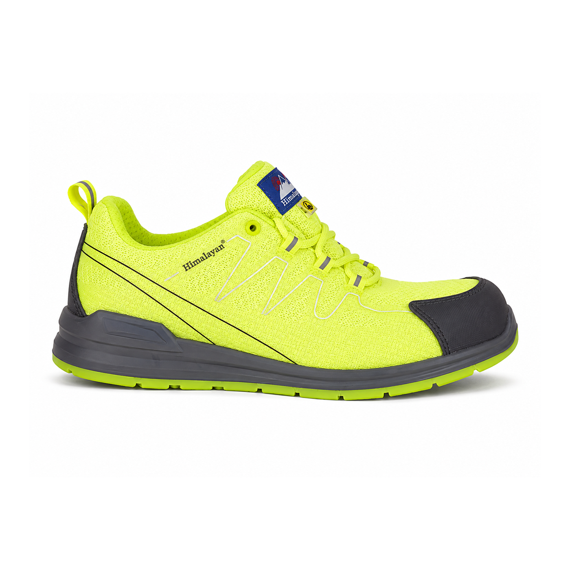 Himalayan 4332 Unisex Adults Safety Trainers Lime