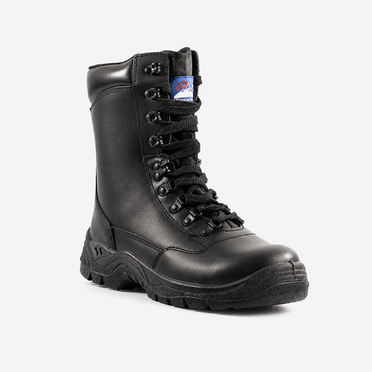 Himalayan 5060 Mens Steel Toe Combat Safety Boots Black