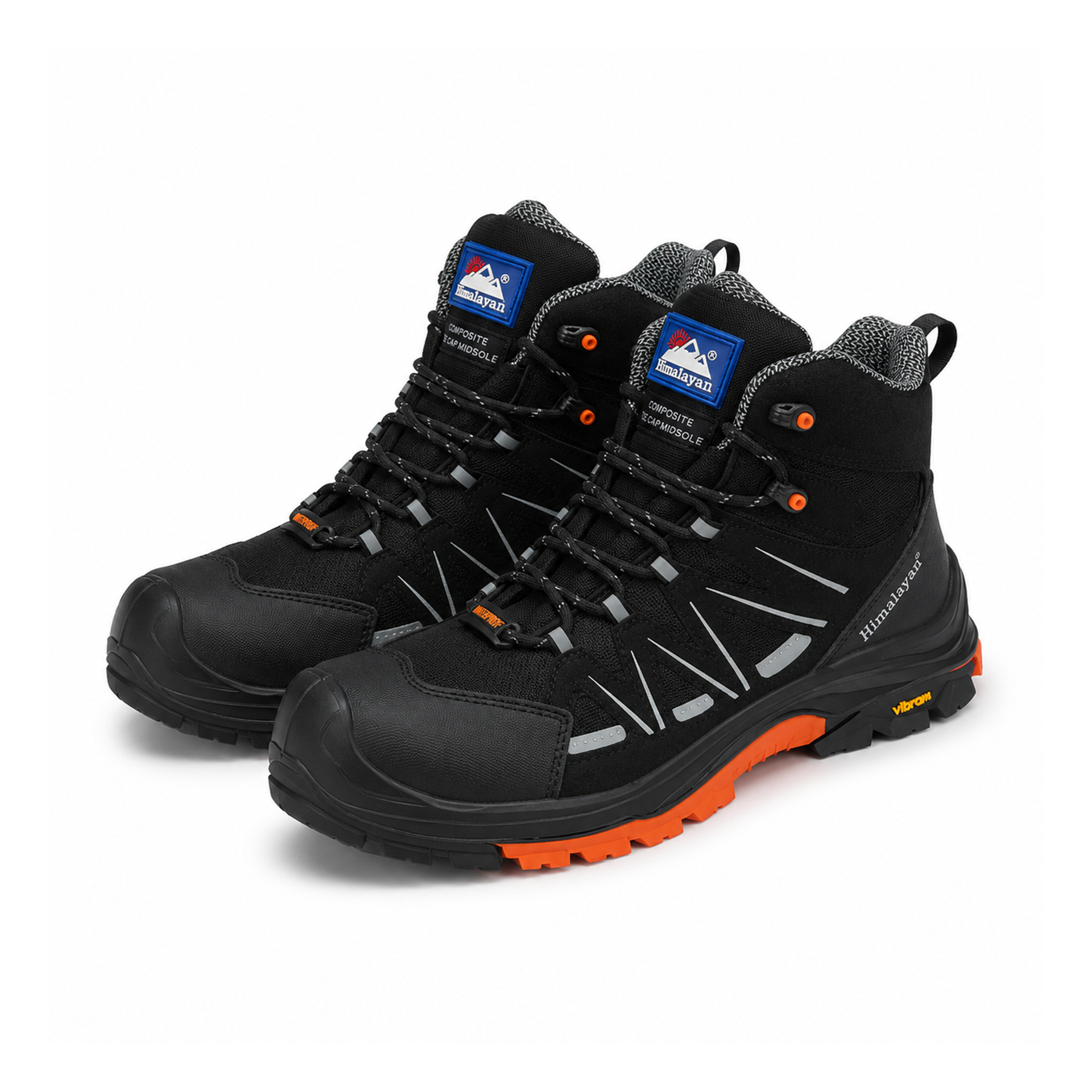 Himalayan 5602 Unisex Adults Safety Boots Black