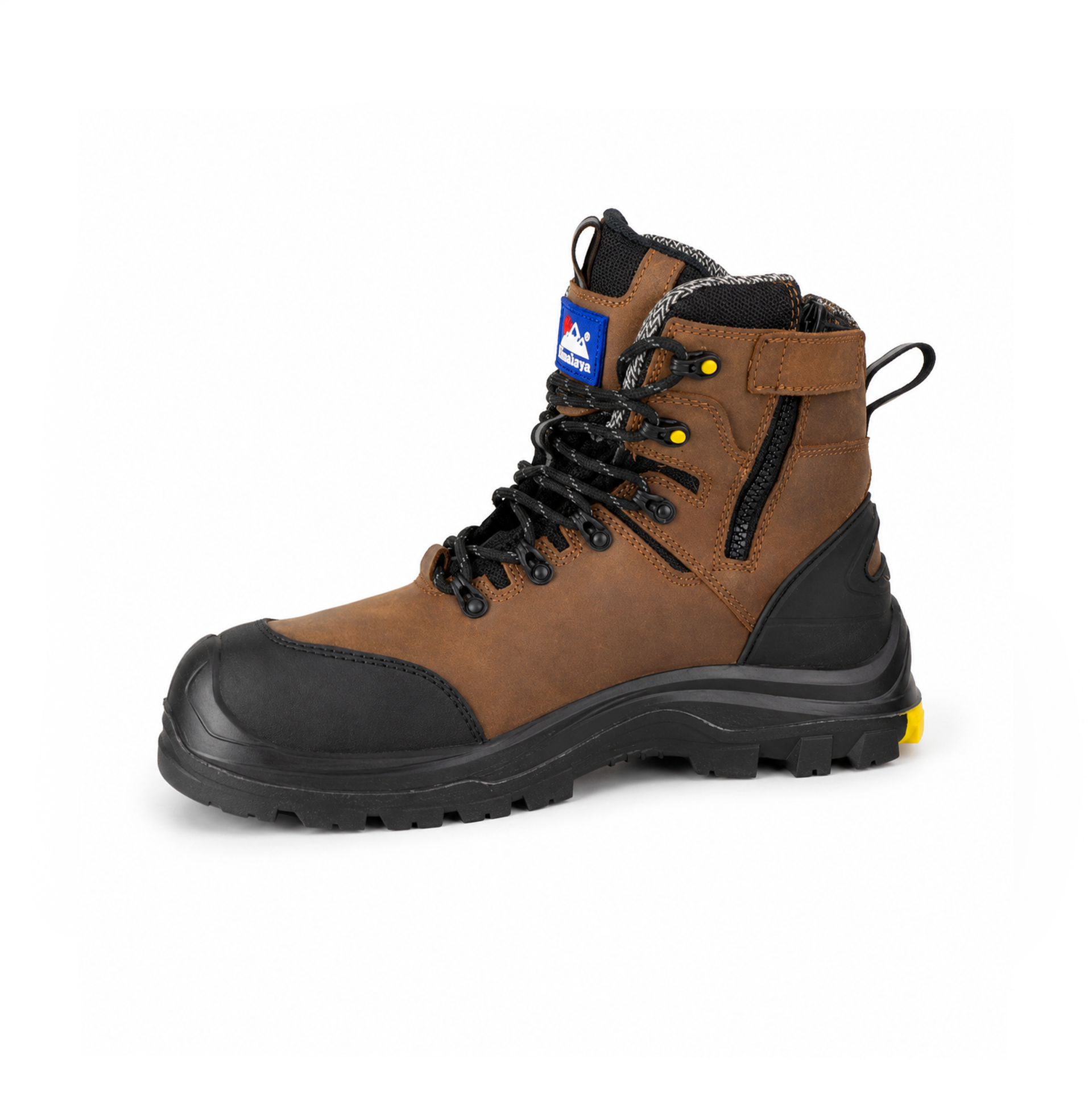 Himalayan 5802 Unisex Adults Safety Boots Brown
