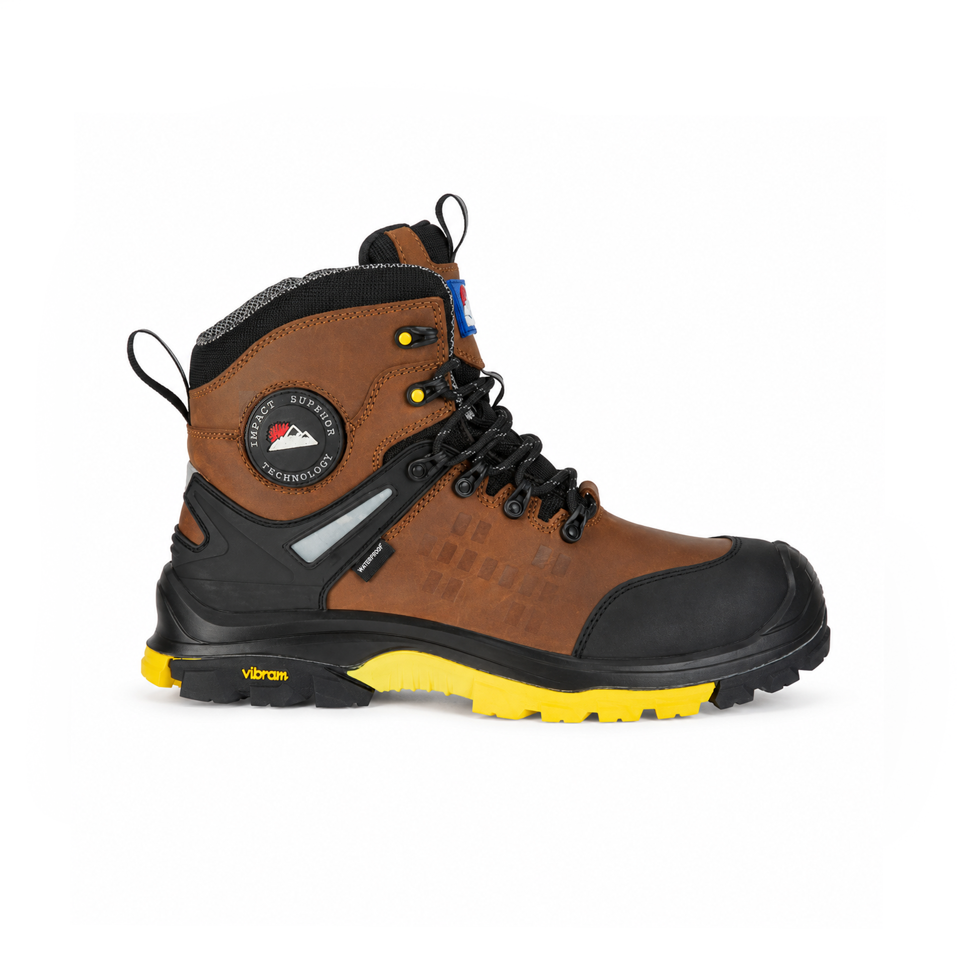 Himalayan 5802 Unisex Adults Safety Boots Brown