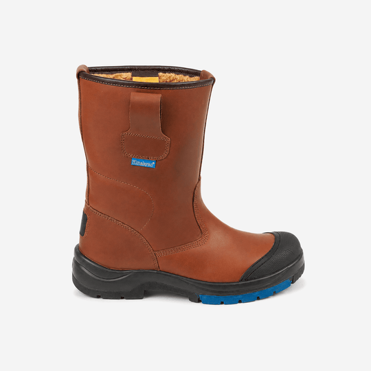 Himalayan 9105 HyGrip Unisex Steel Toe Safety Rigger Boots Brown