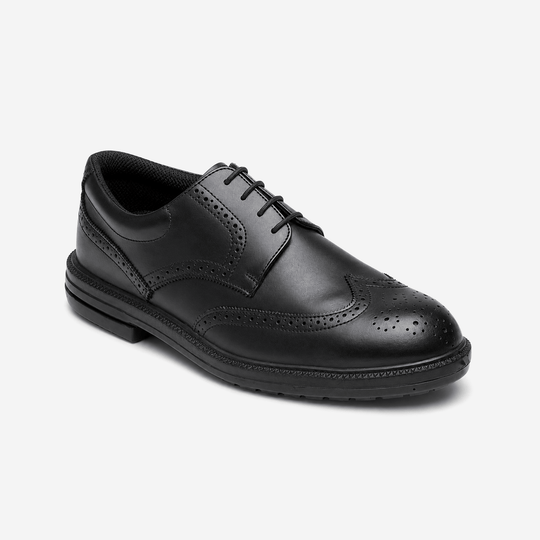 Himalayan 912CBK Mens Brogue Shoes Black