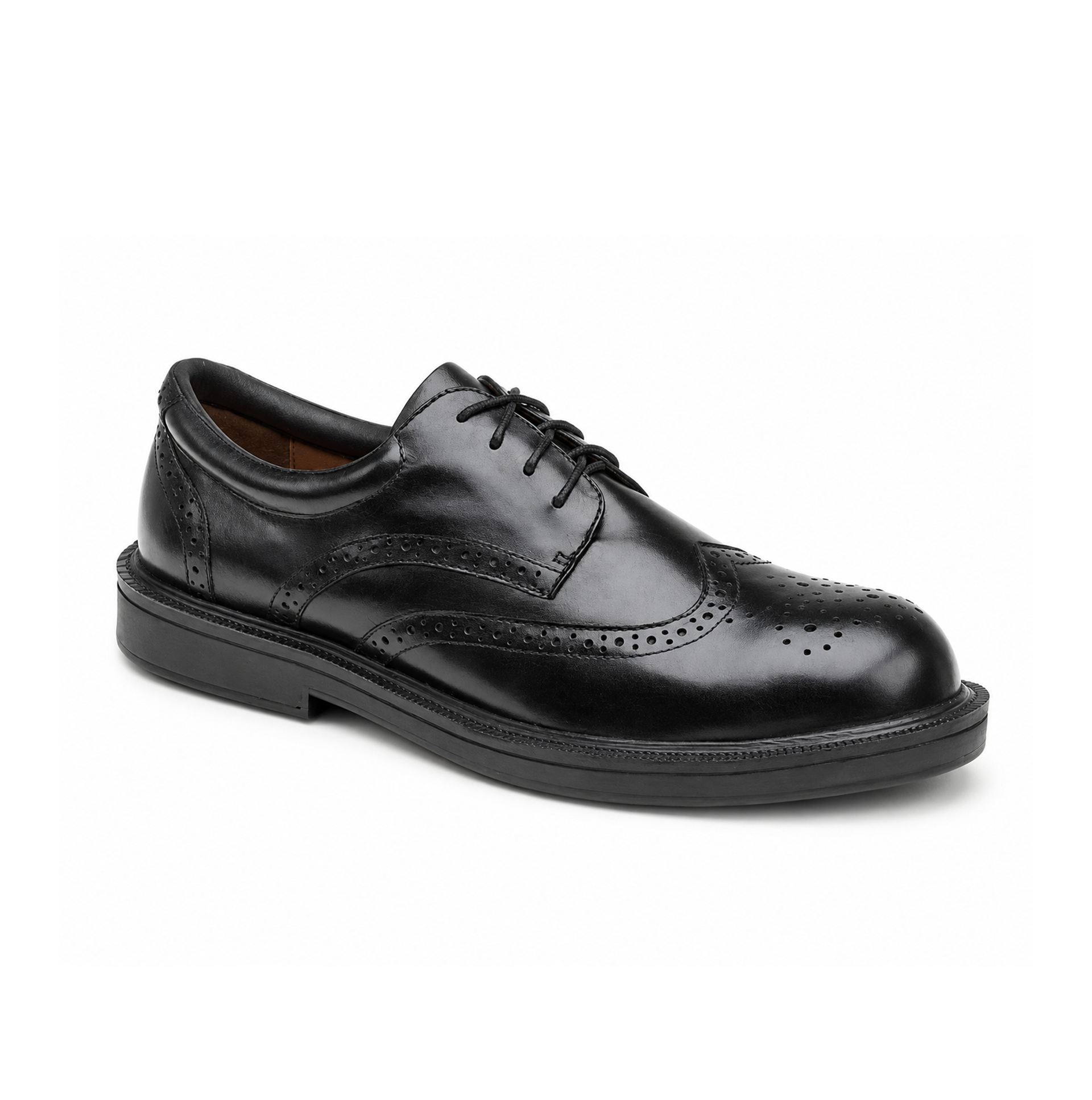 Himalayan 9810BK Mens Brogue Shoes Black