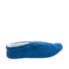 House of Slippers PIXIE Womens Suede Boot Slippers Royal Blue
