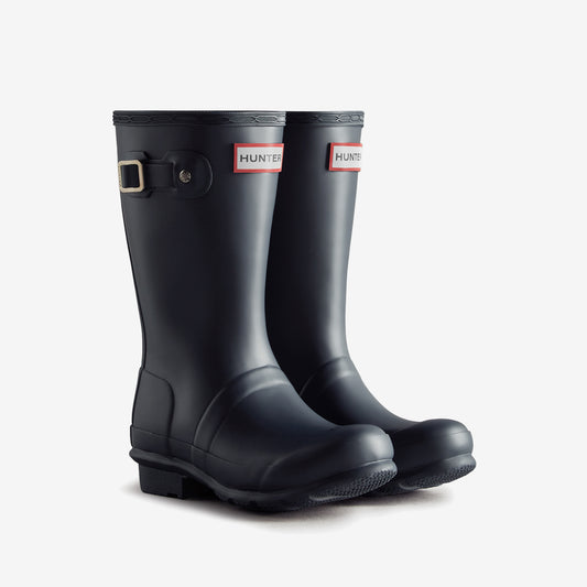 Hunter ORIGINAL BIG KIDS Wellies Navy