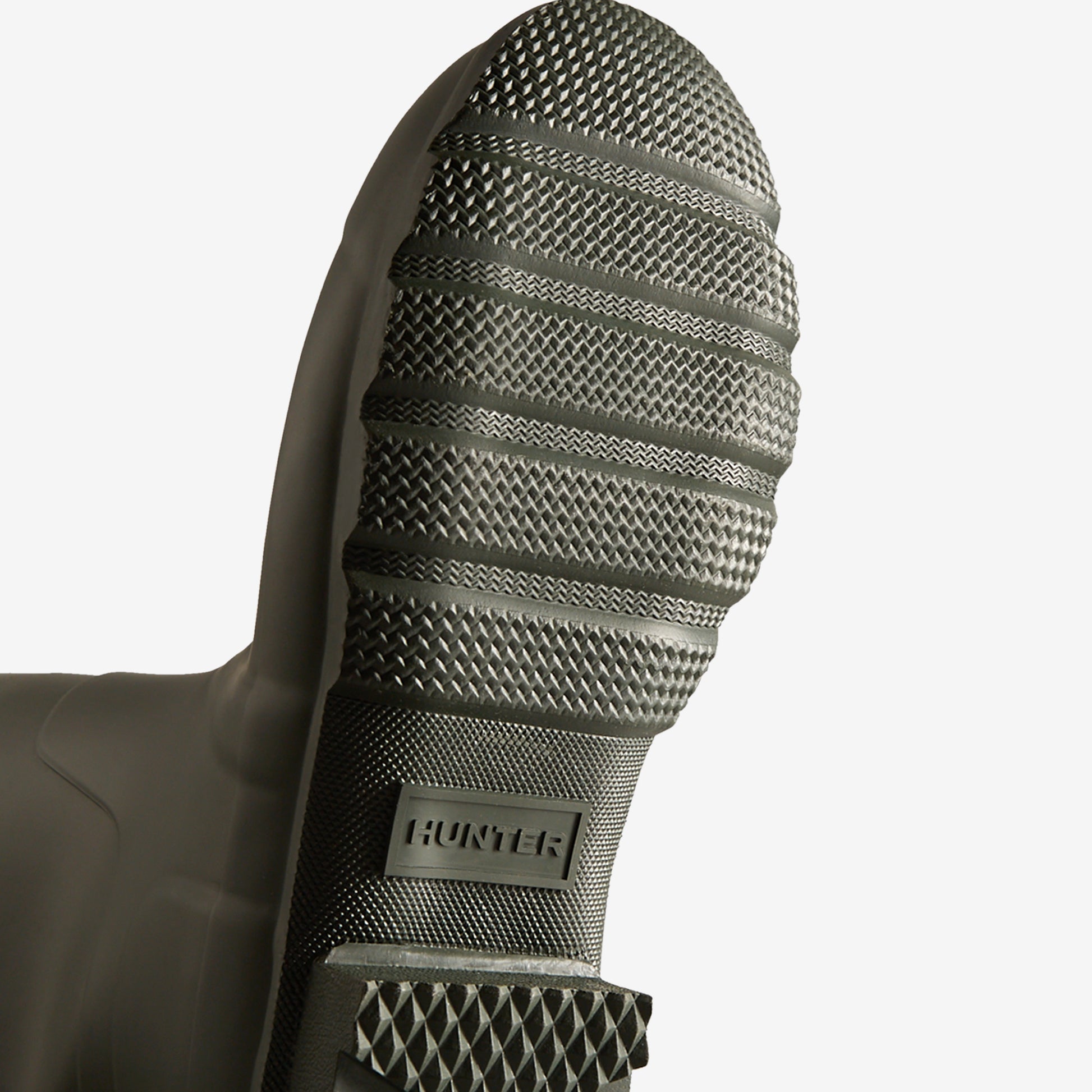 Hunter ORIGINAL SIDE ADJUSTABLE Mens Wellies Dark Olive