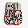 Hunter EXPLODED LOGO FLIP FLOP Mens Sandals Black