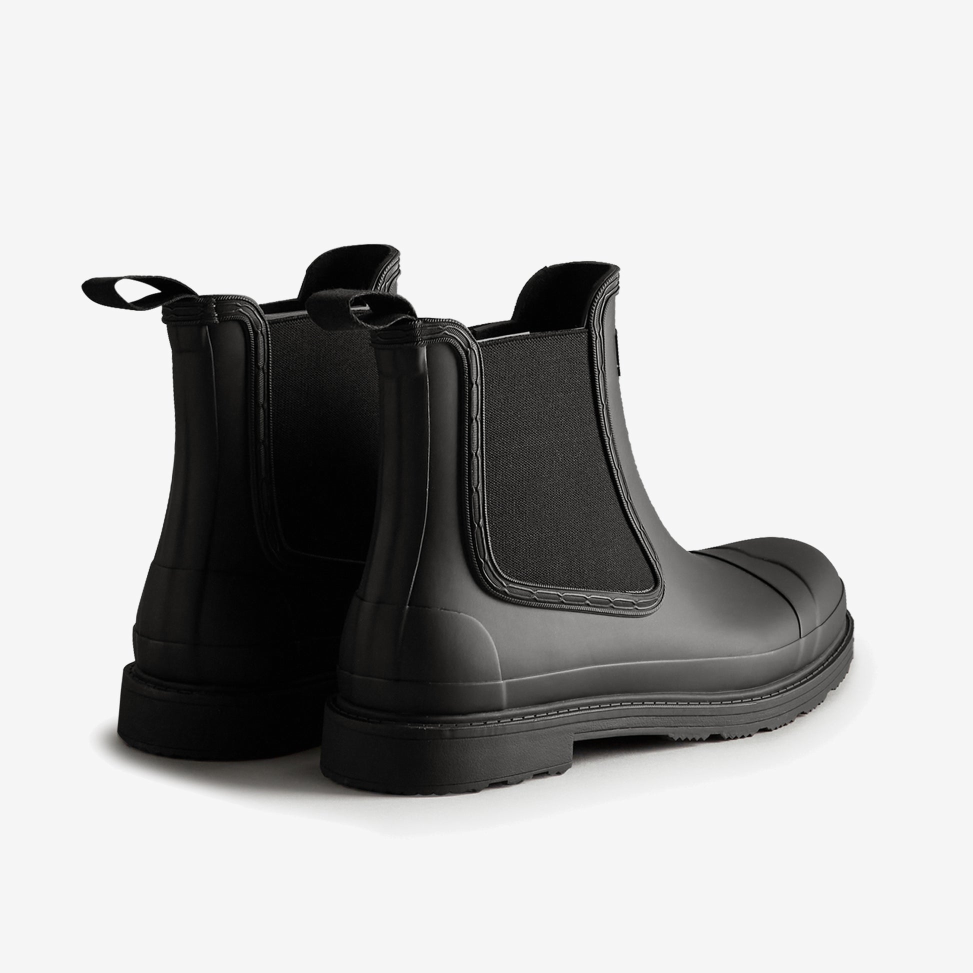 Hunter COMMANDO CHELSEA Mens Wellies Black