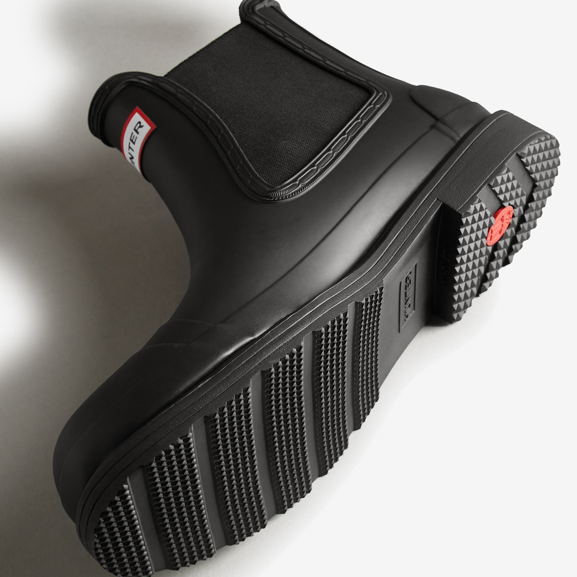 Hunter COMMANDO CHELSEA Mens Wellies Black