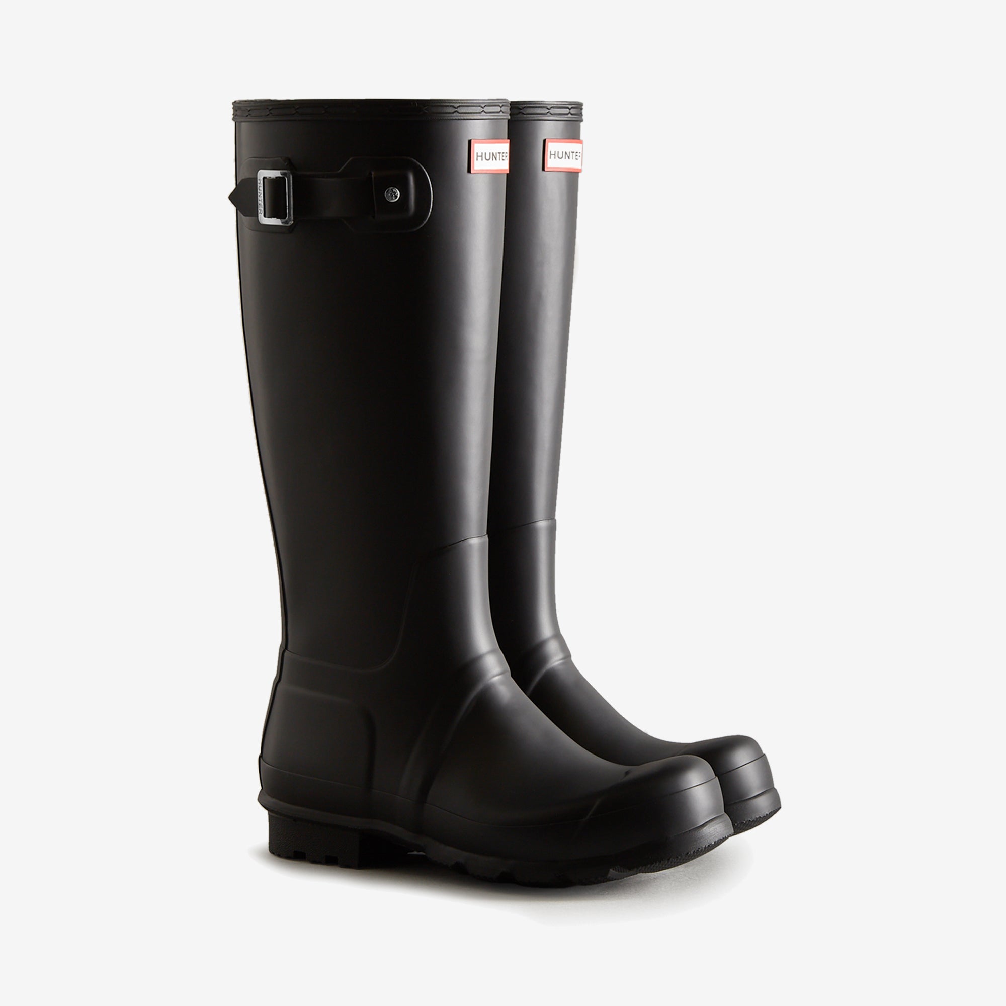 Hunter ORIGINAL TALL Mens Wellies Black