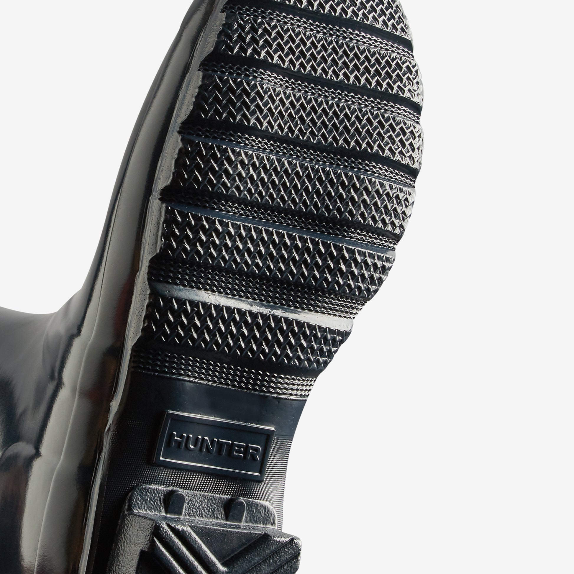 Hunter ORIGINAL SHORT Womens Wellies Navy Gloss