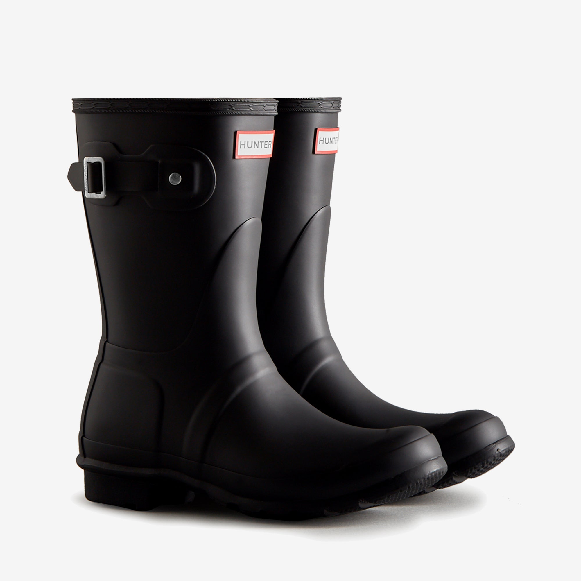 Hunter ORIGINAL SHORT Womens Wellies Black