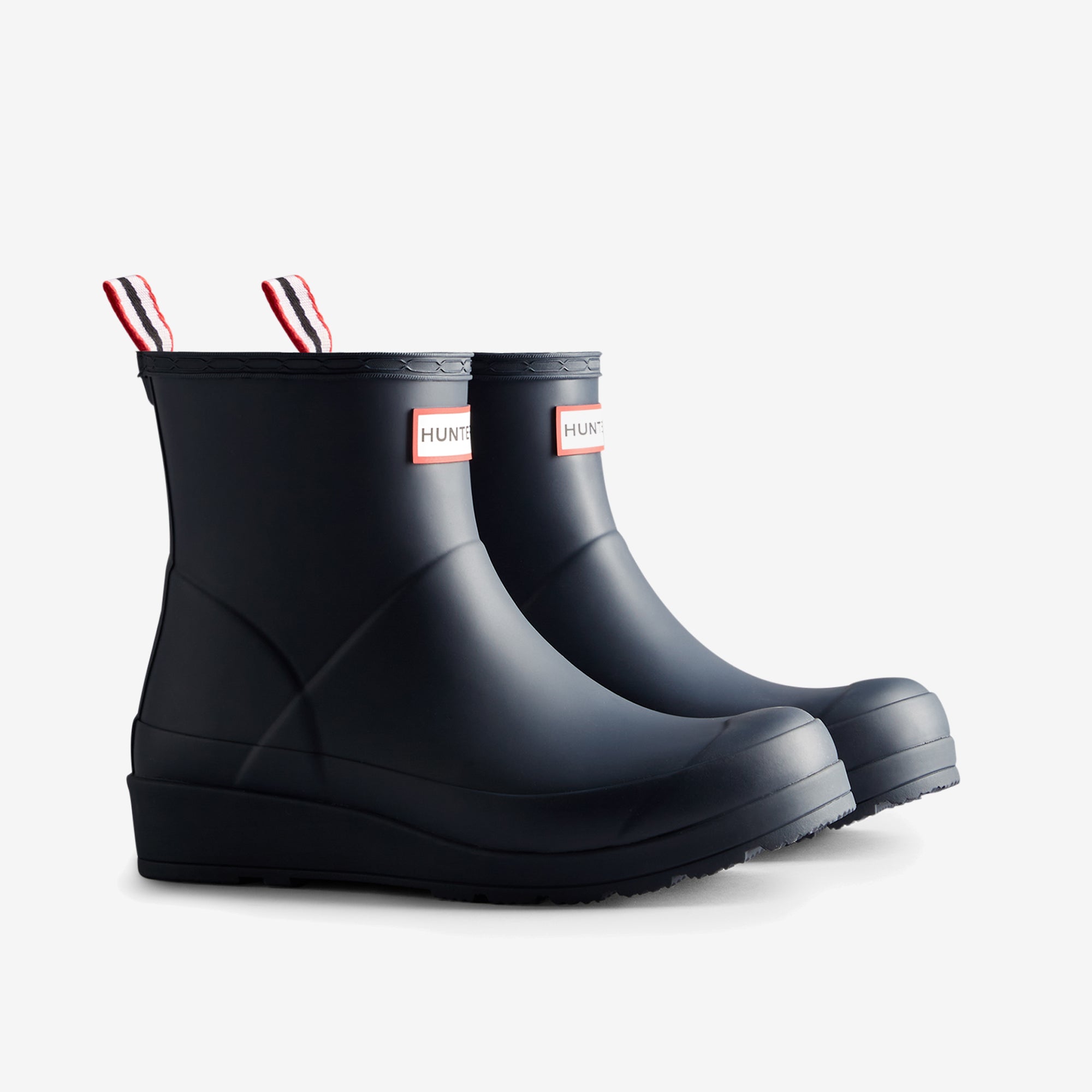 Hunter PLAY SHORT Womens Wellies Valtameri Blue