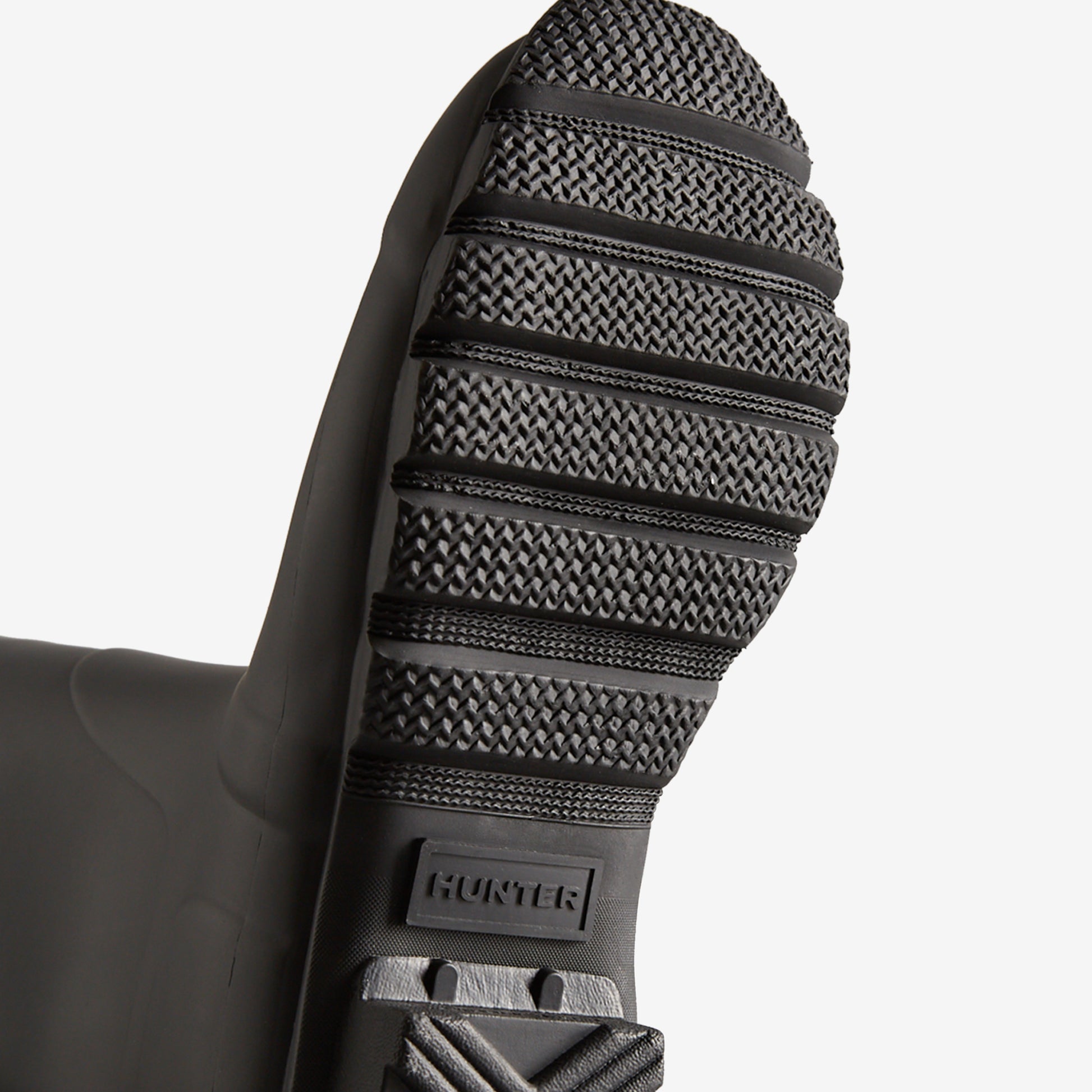 Hunter ORIGINAL TALL BACK ADJUSTABLE Womens Wellies Black