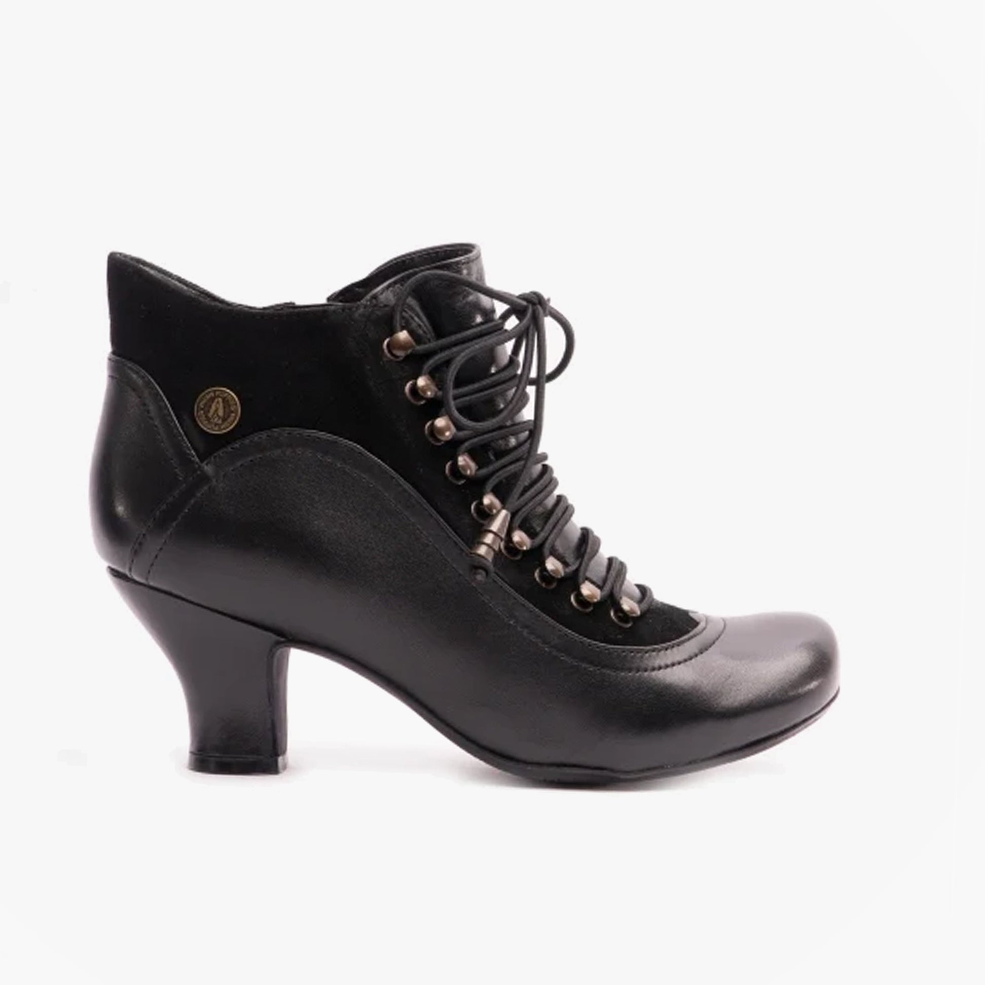Hush Puppies VIVIANNA Womens Leather Boots Black