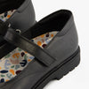 Hush Puppies TALLY Girls School Leather Shoes Black