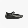 Hush Puppies AMBER Girls School Shoes Black