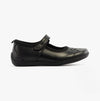 Hush Puppies AMBER Girls School Shoes Black