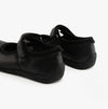 Hush Puppies AMBER Girls School Shoes Black