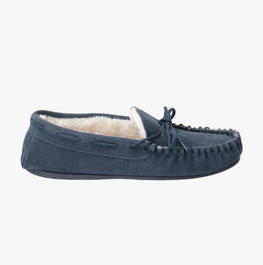 Hush Puppies ALLIE Womens Slippers Navy