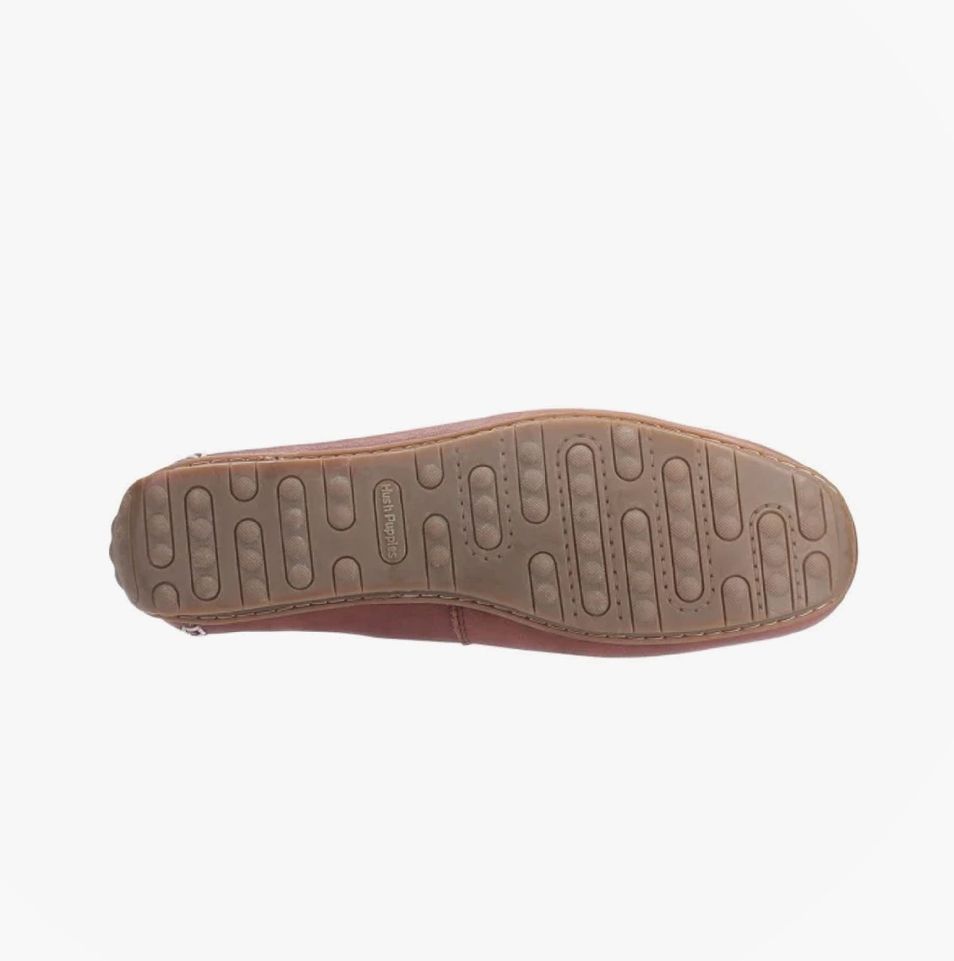 Hush Puppies ROSCOE Mens Nubuck Loafers Brown