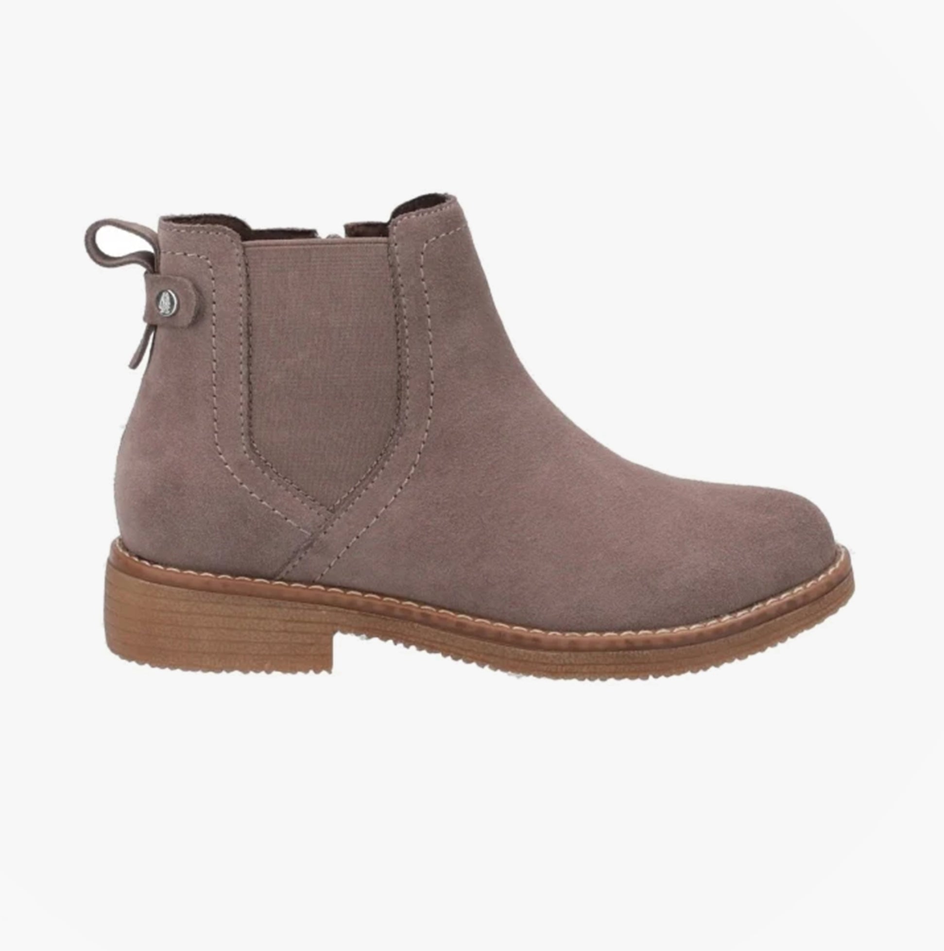 Hush Puppies MADDY Womens Suede Ankle Boots Grey