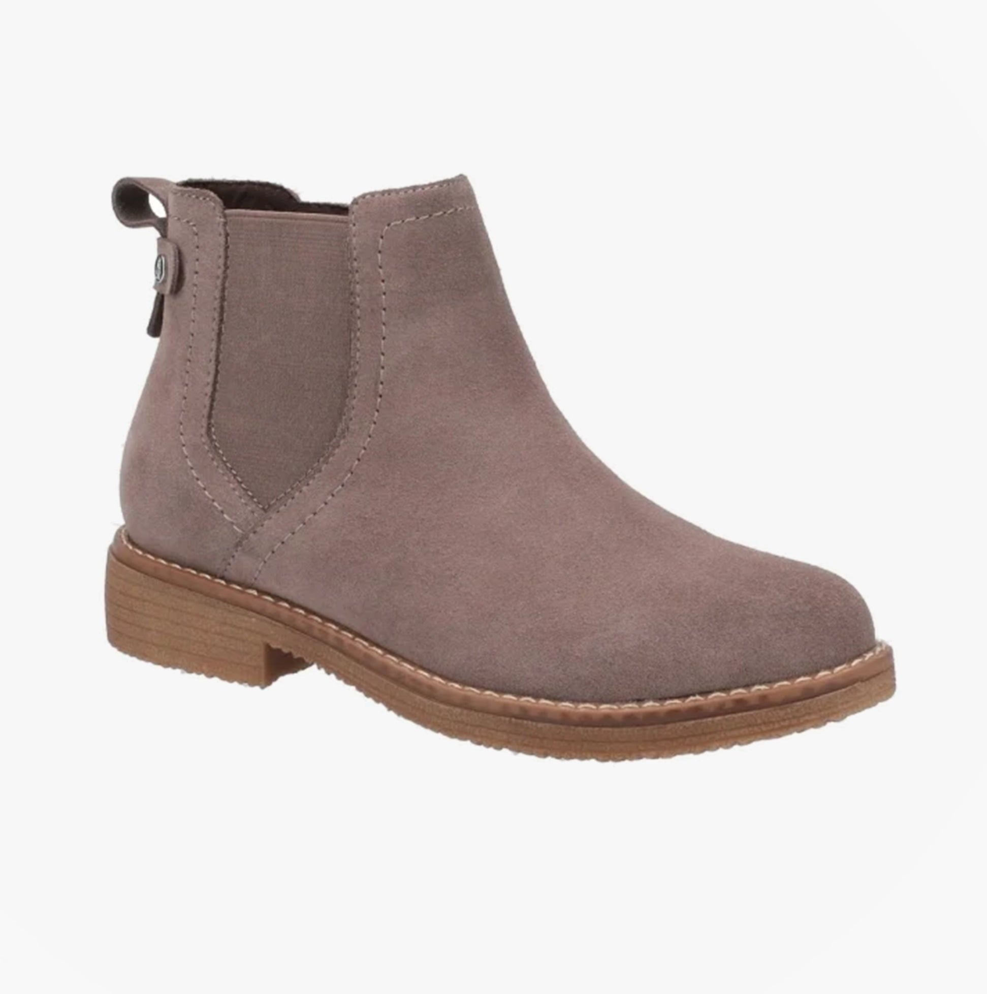 Hush Puppies MADDY Womens Suede Ankle Boots Grey