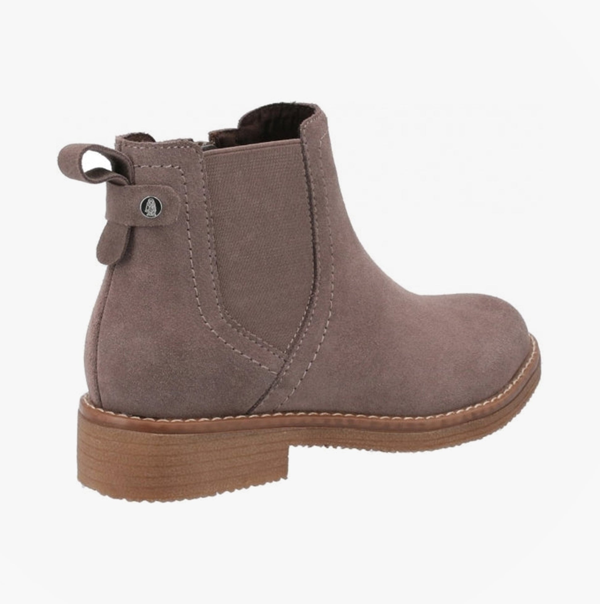 Hush Puppies MADDY Womens Suede Ankle Boots Grey