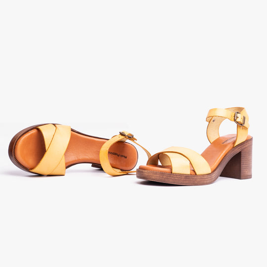 Hush Puppies GEORGIA Womens Sandals Yellow