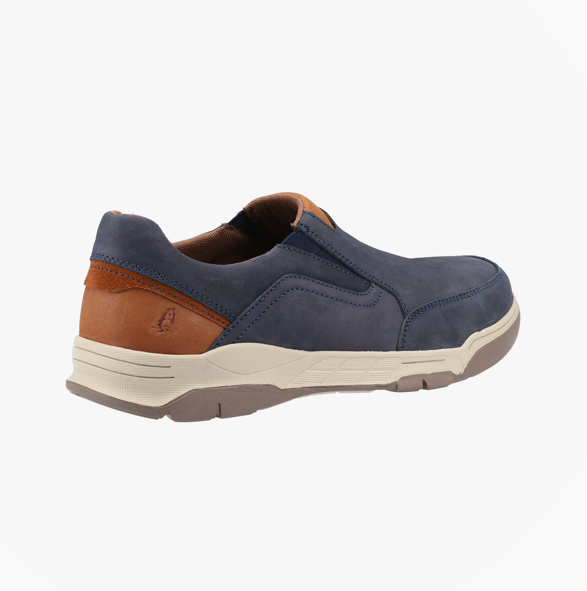 Hush Puppies FLETCHER Mens Slip On Shoes Navy